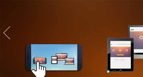 jQuery响应式图片切换 带左右按钮控制图片动画切换效果代码 适用手机端