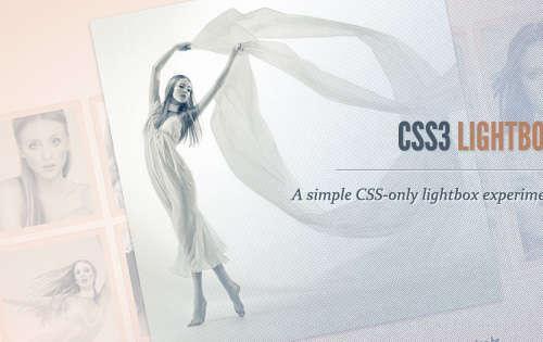 CSS3图片弹出展示类似灯箱动画相册幻灯片特效代码