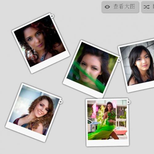 jquery.transform图片旋转插件拖动相册图片旋转放大查看原图效果代码