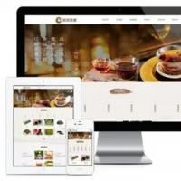 响应式品牌茶叶茶具加盟网站模板