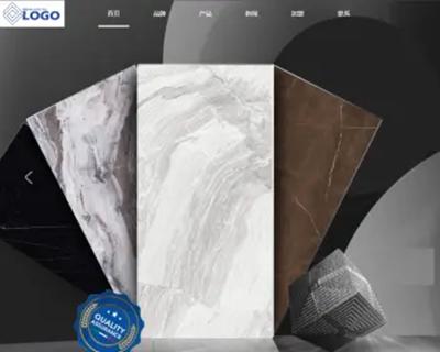 响应式品牌建材瓷砖类网站织梦模板 HTML5高端瓷砖卫浴网站（带手机版）