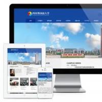 易优eyoucms|理工实验外语学校学院网站模板11862