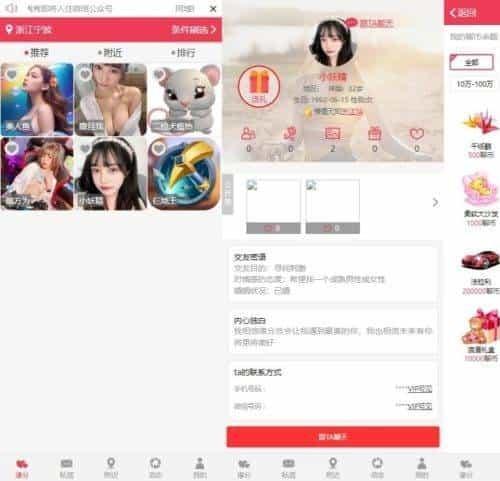 最新运营级同城交友网站源码带定位+机器人可封包APP【源码+视频教程】