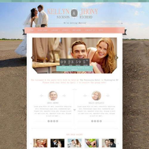 html5响应式布局粉色的婚庆公司企业网站模板HTML整站下载
