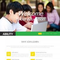 html5绿色的教育培训学校静态网站模板HTML源码下载
