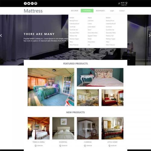 简单的酒店网上房间预订网页模板HTML代码