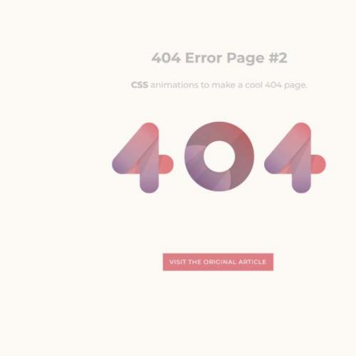 404错误页面模板，html错误页面模板404代码